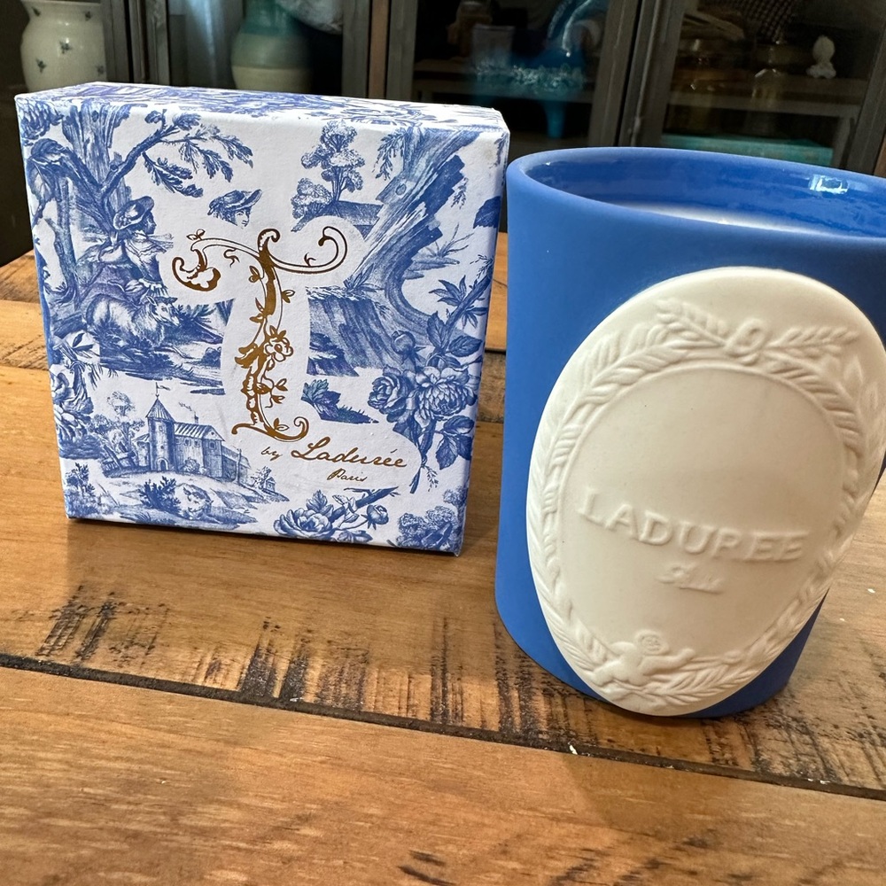 Ladurée Paris Blue Candle